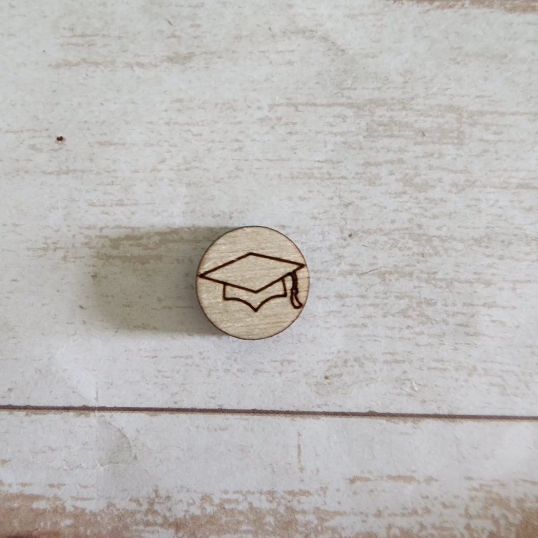 Graduation Cap Studs & Drops