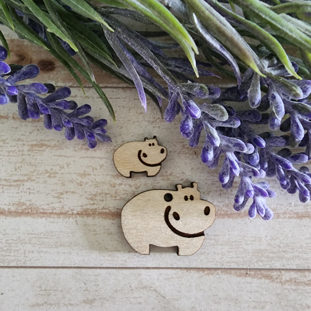 Hippo Stud & Drop