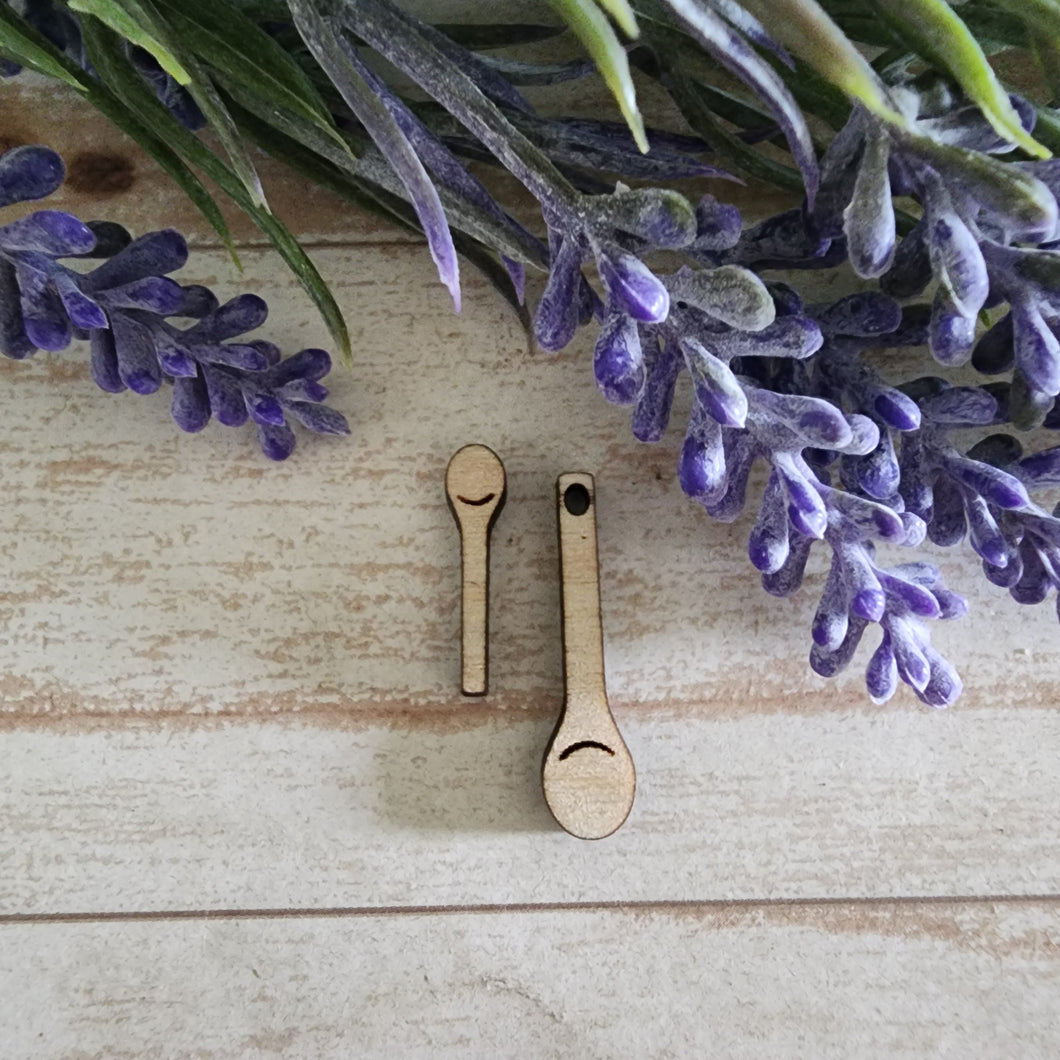 Wooden Spoon Stud & Drop