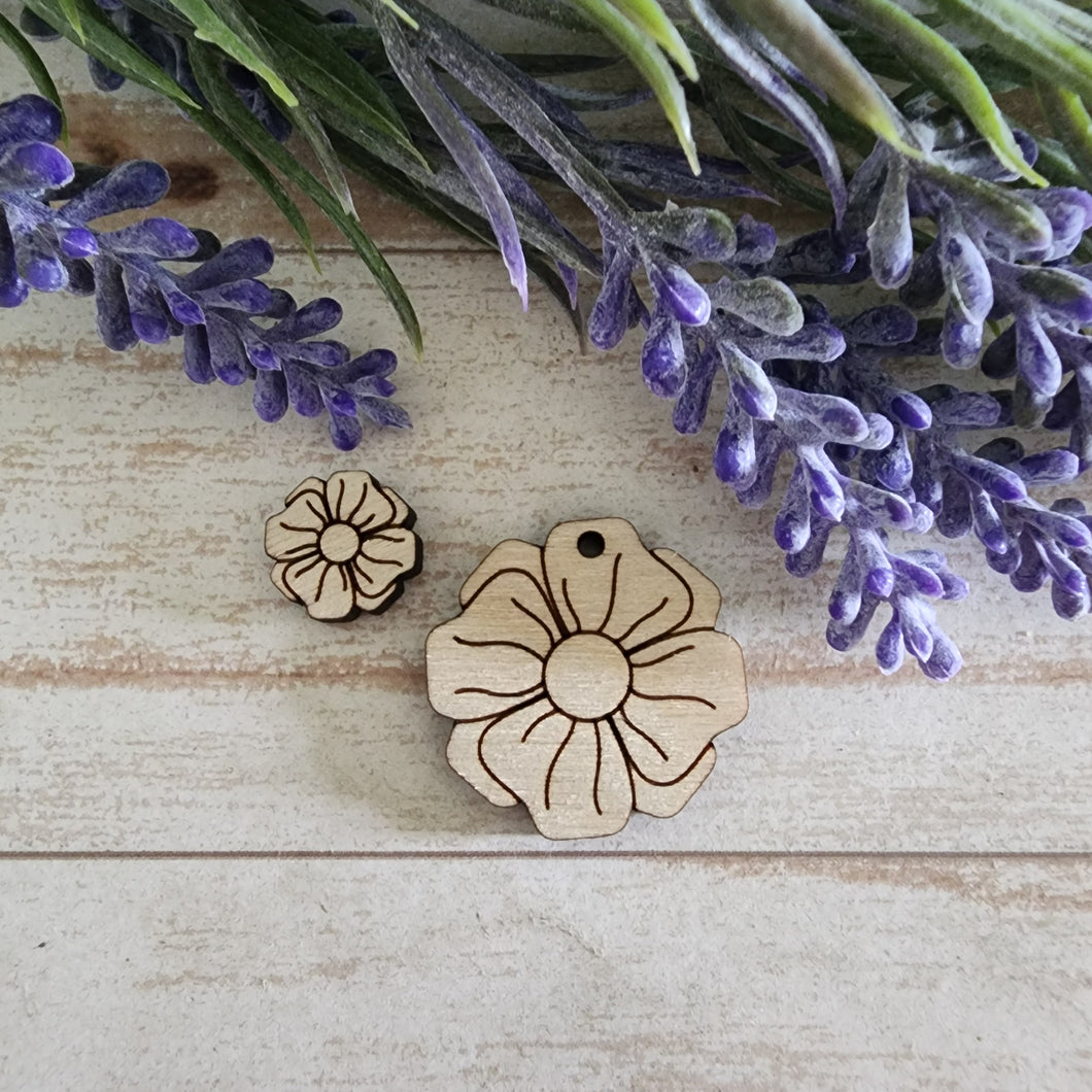 Spring Flower Stud & Drop