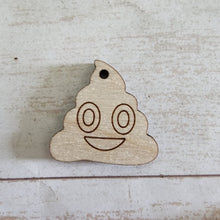 Load image into Gallery viewer, Poop Emoji Studs &amp; Drops
