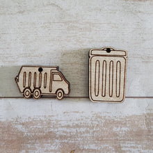 Load image into Gallery viewer, Garbage Truck &amp; Trash Can Studs &amp; Drops
