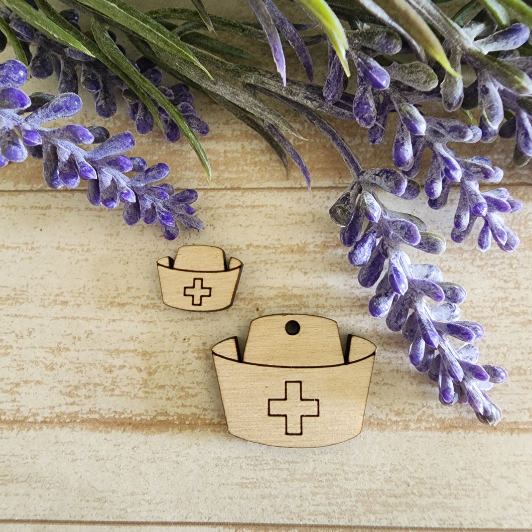 Nurse Hat Stud & Drop