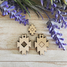 Load image into Gallery viewer, Aztec Pointed Stud &amp; Drops
