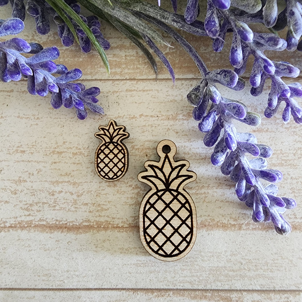 Pineapple Stud & Drop