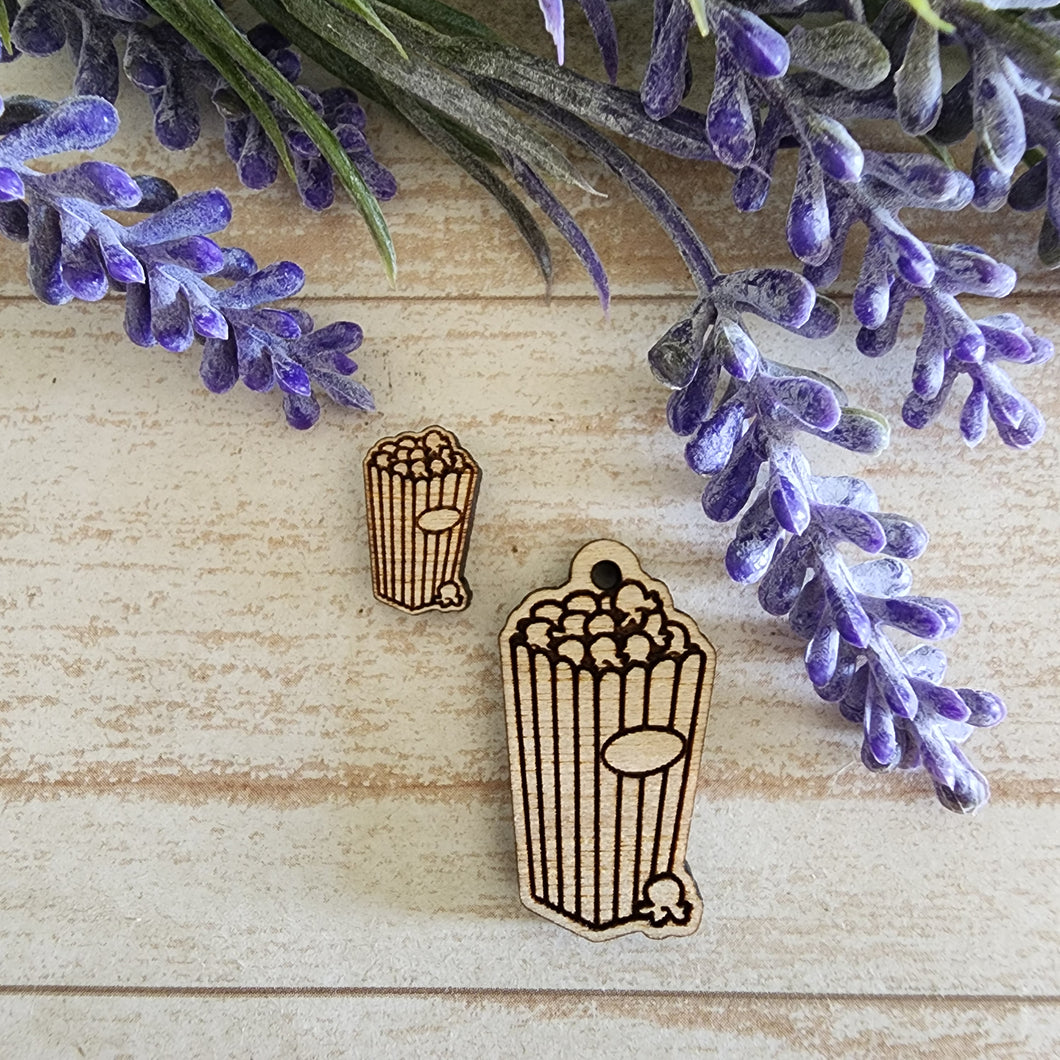 Popcorn Box Stud & Drop