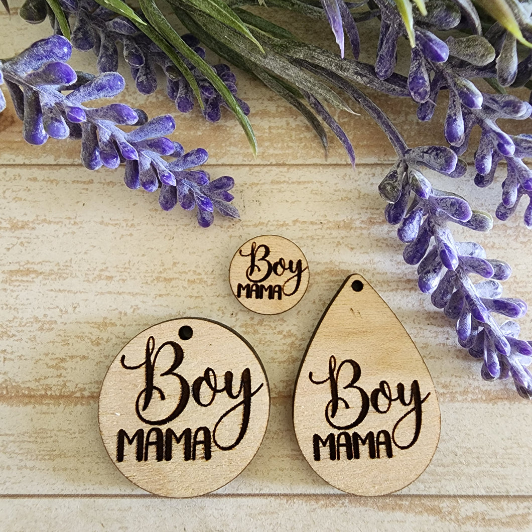 Boy Mama Studs & Drops