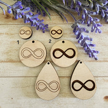 Load image into Gallery viewer, Infinity Symbol Studs &amp; Drops

