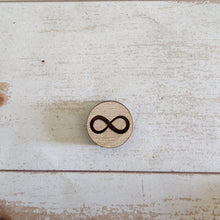 Load image into Gallery viewer, Infinity Symbol Studs &amp; Drops
