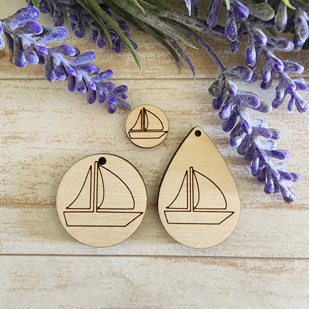 Sailboat Stud & Drops