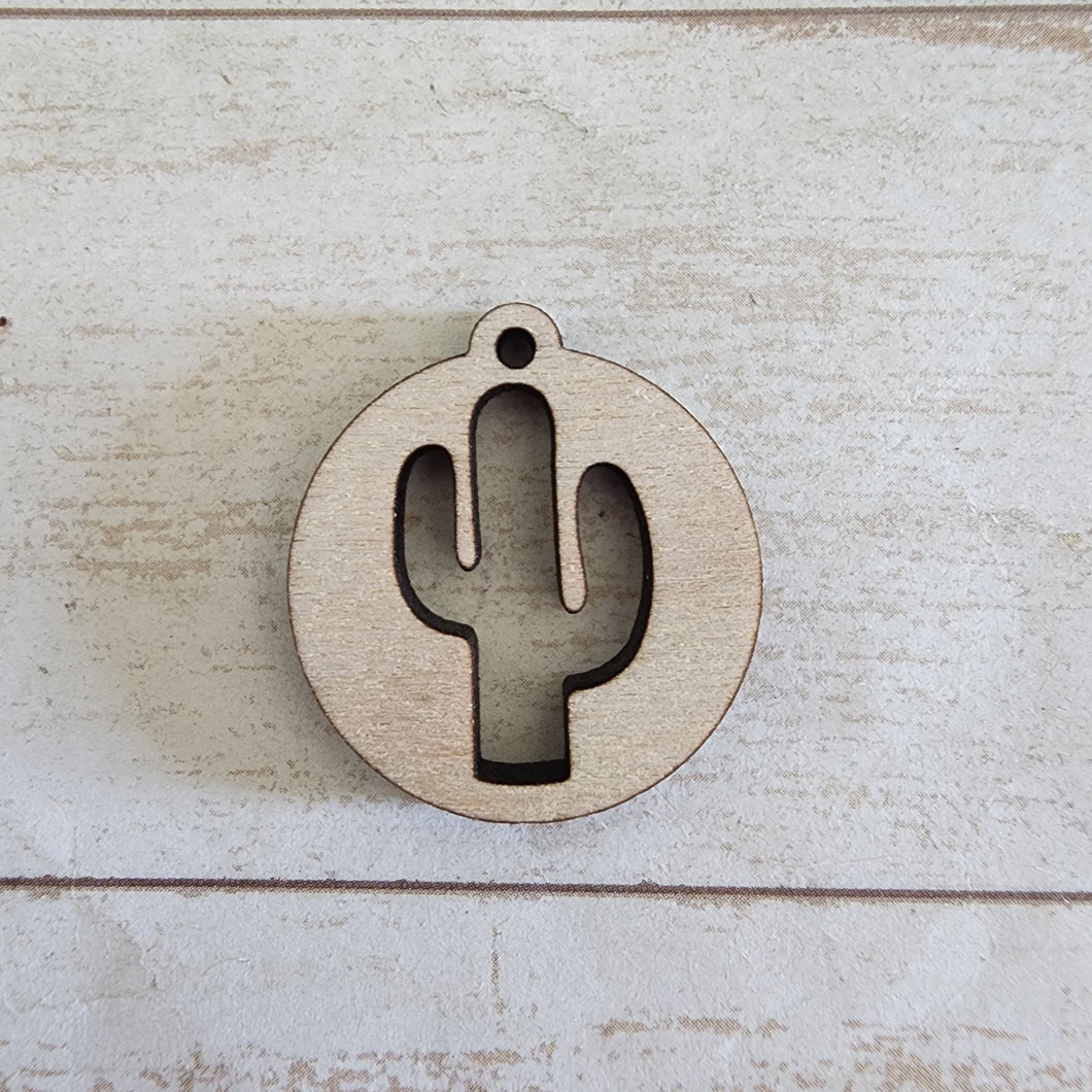 Cactus Silhouette Studs & Drops