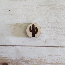 Load image into Gallery viewer, Cactus Silhouette Studs &amp; Drops
