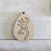 Load image into Gallery viewer, Deer Head Profile Studs &amp; Drops

