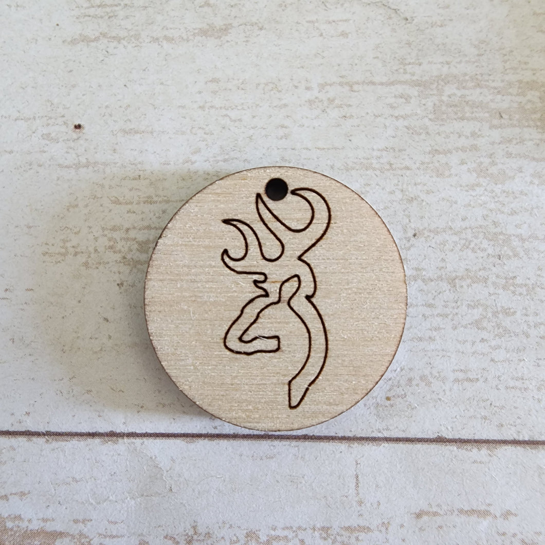 Deer Head Profile Studs & Drops