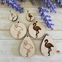 Load image into Gallery viewer, Flamingo Silhouette Studs &amp; Drops
