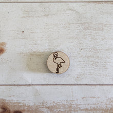 Load image into Gallery viewer, Flamingo Silhouette Studs &amp; Drops
