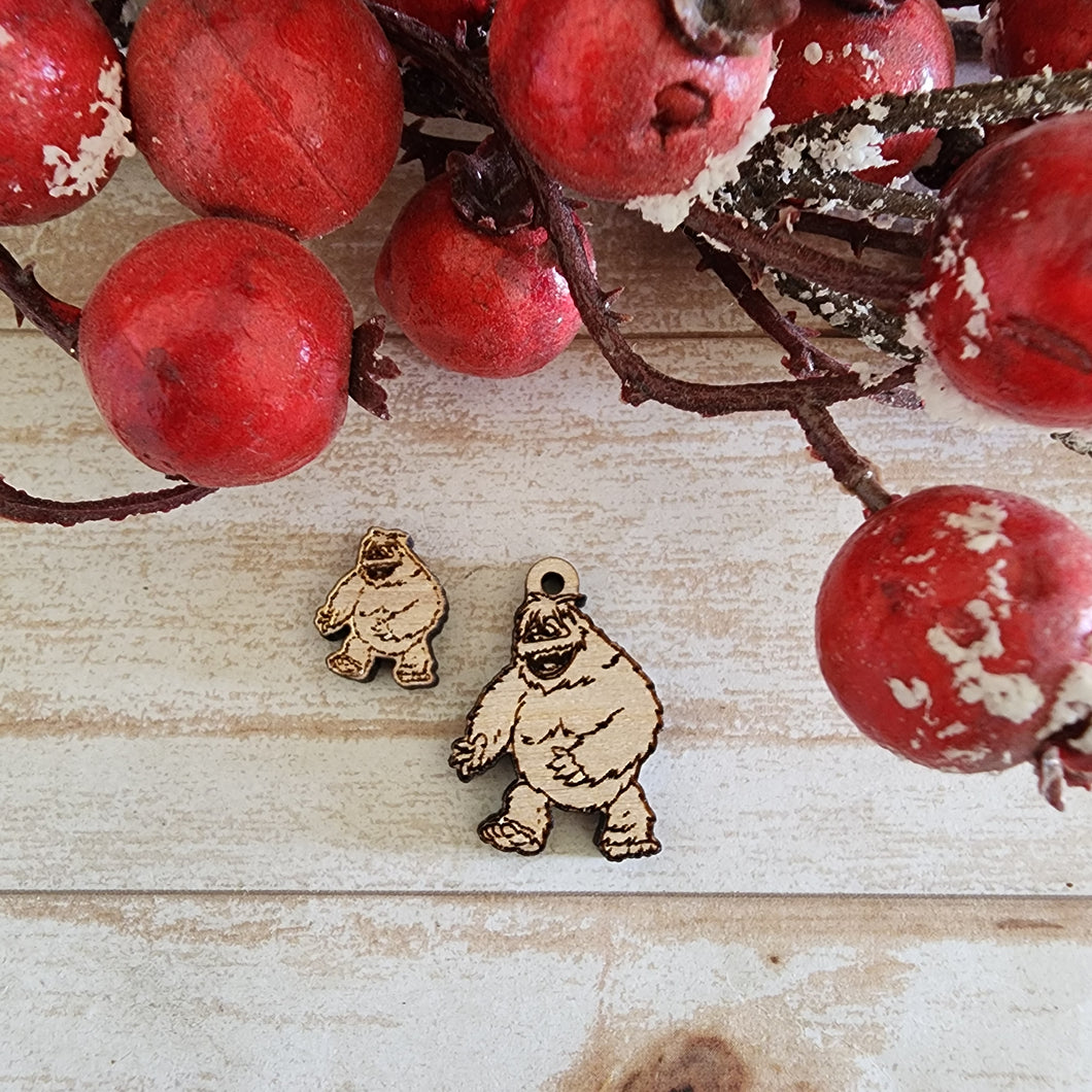 Christmas Abominable Stud & Drop