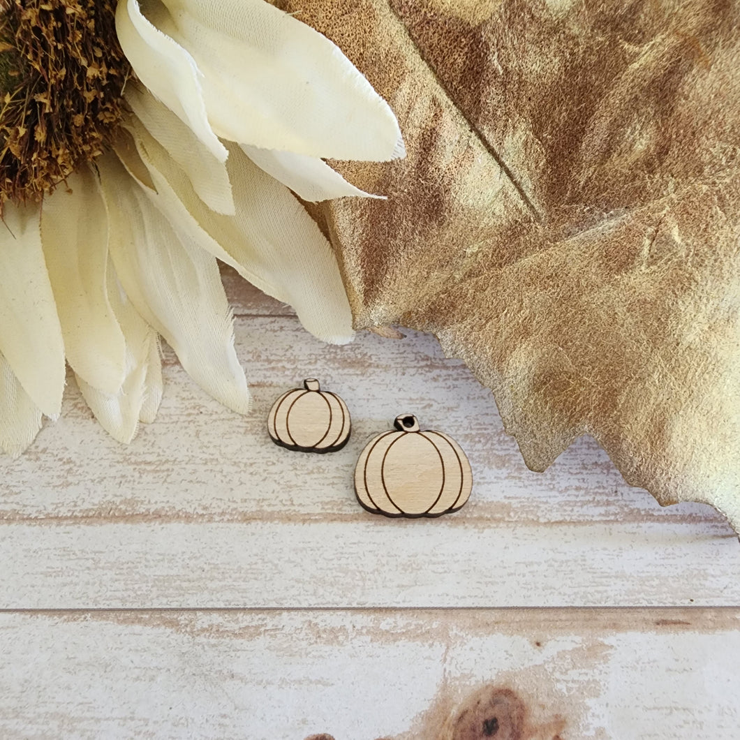 Fall Pumpkin Stud & Drop