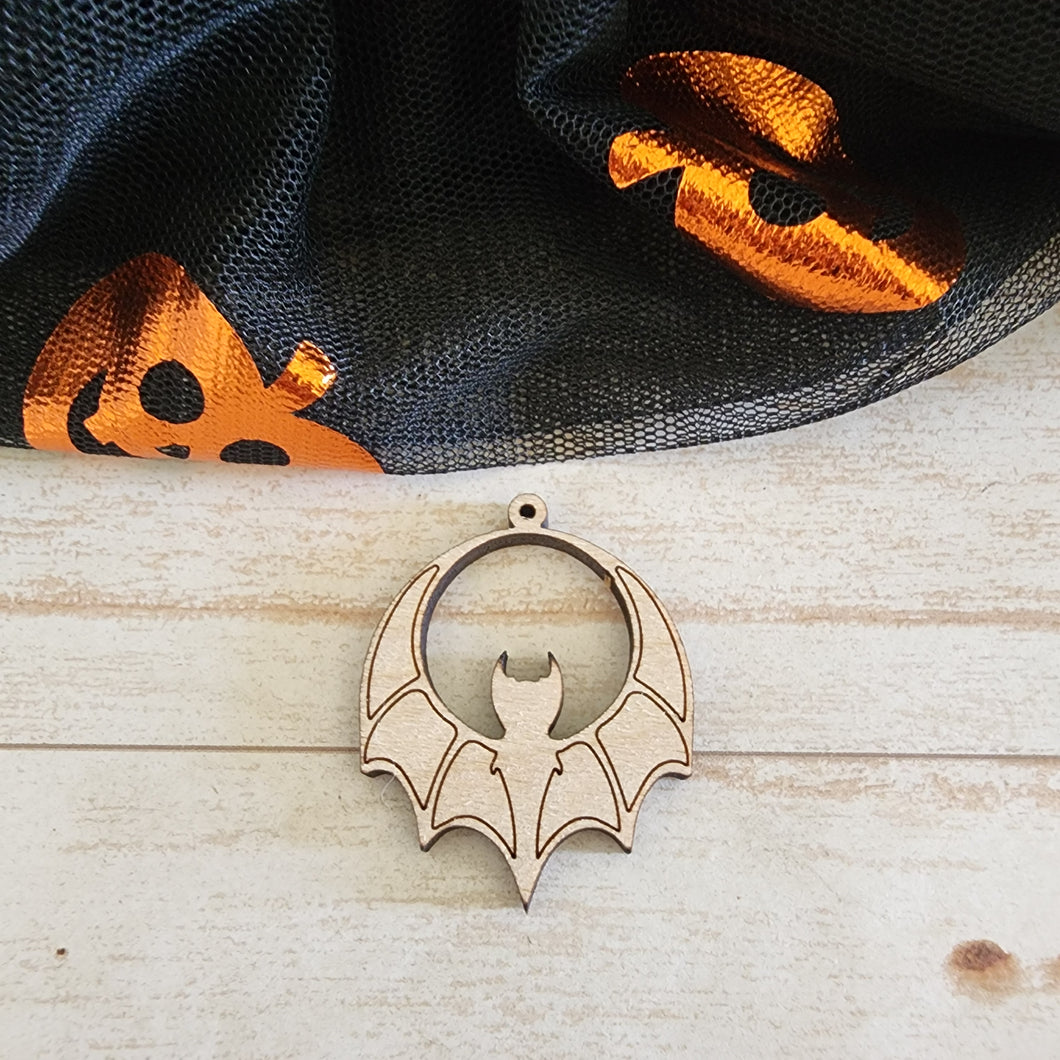 Halloween Vampire Bat Cutout Hoop