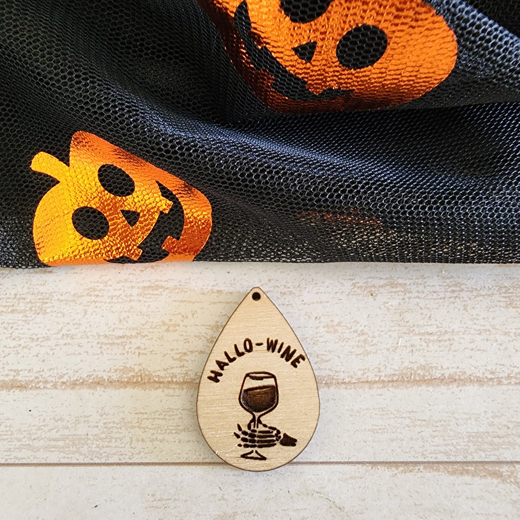 Halloween Hallo-Wine Teardrop
