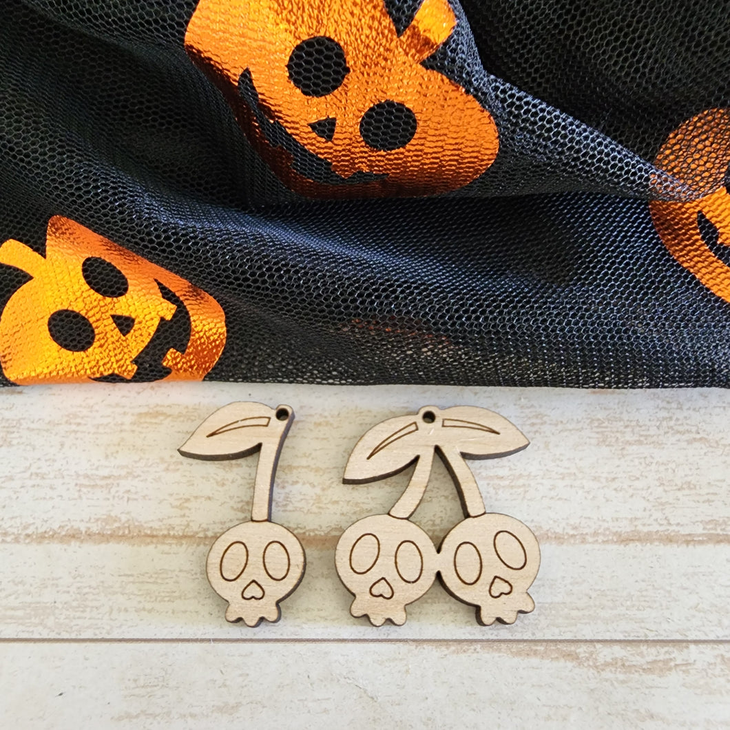 Halloween Skull Cherries Drops