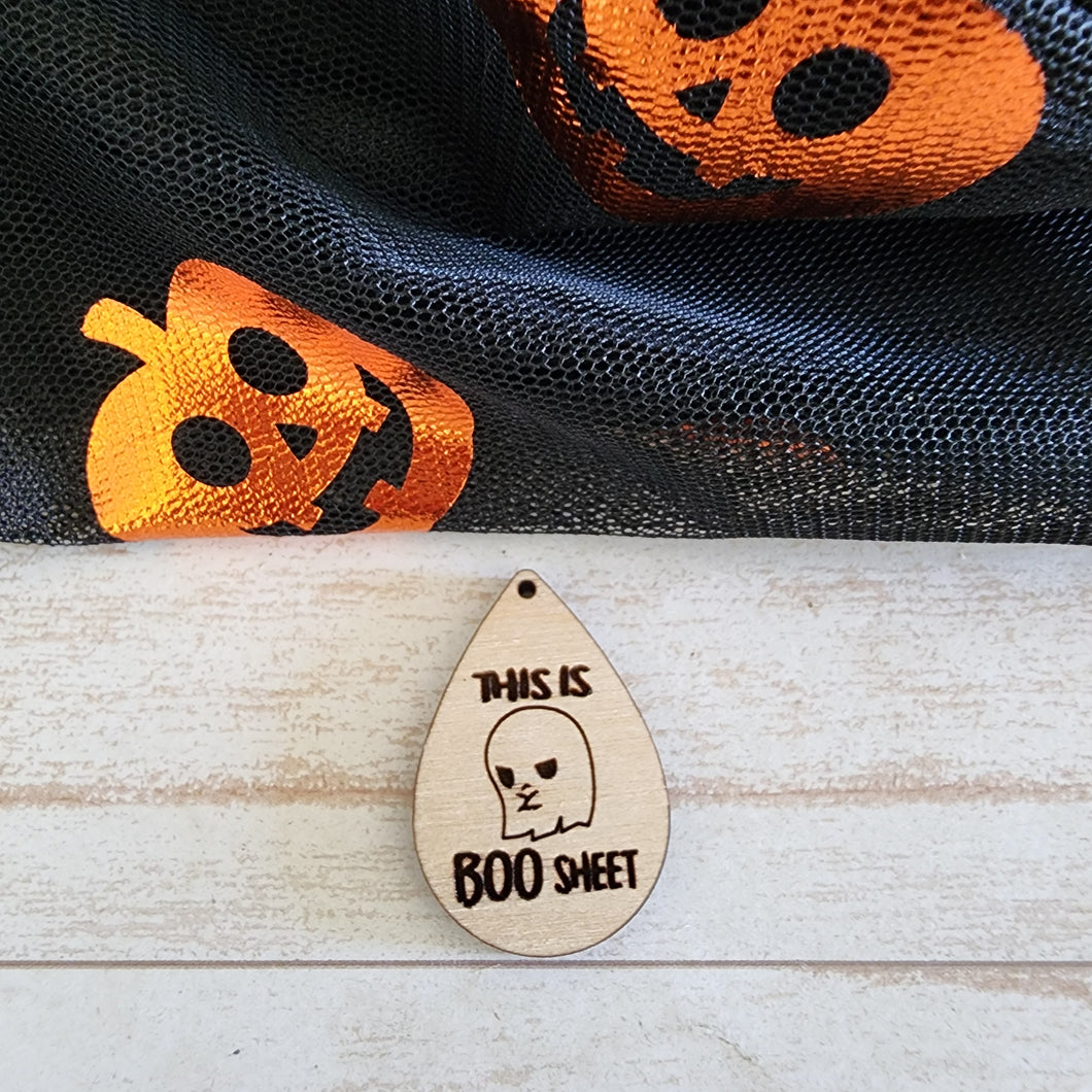 Halloween This is Boo Sheet Teardrop