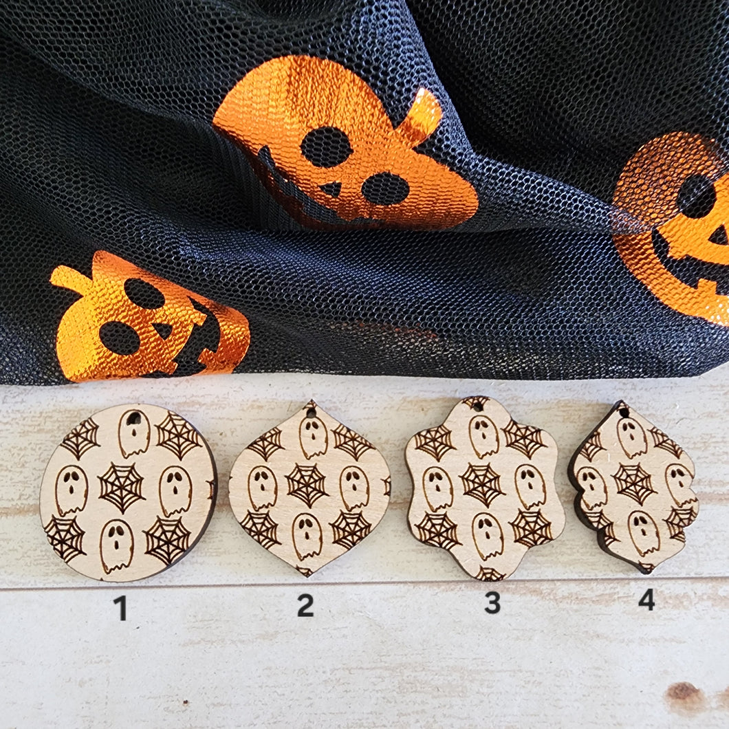 Halloween Ghosts & Spiderwebs Drops