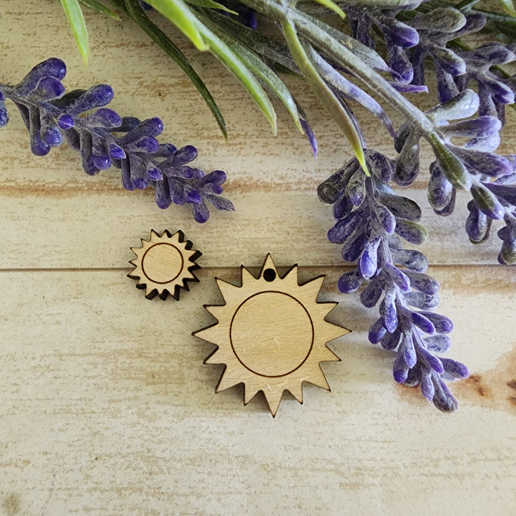 Summer Beach Sun Stud & Drop