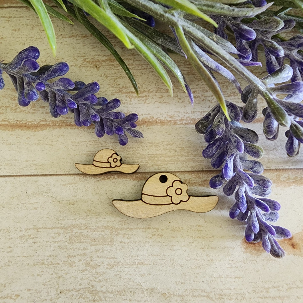 Summer Beach Hat Stud & Drop