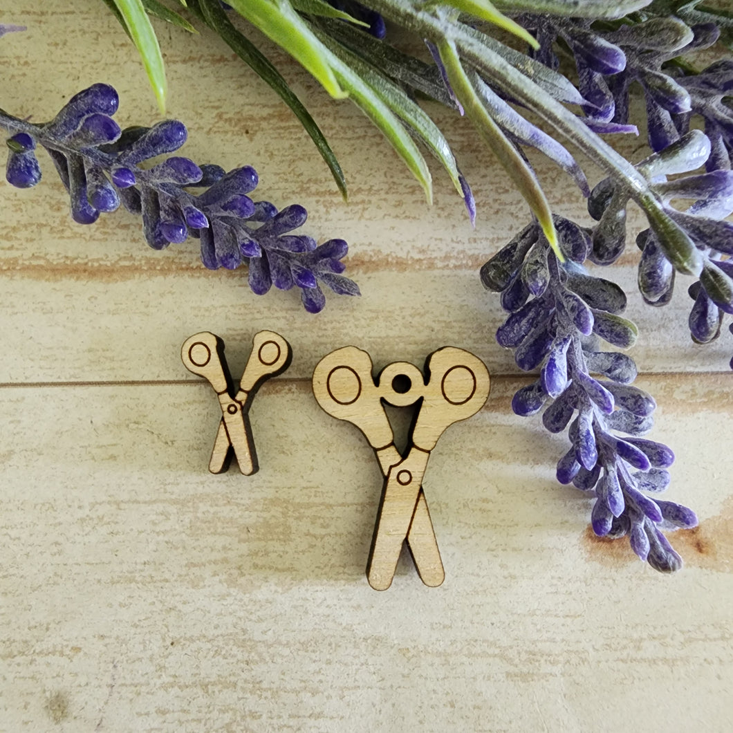 Scissors Stud & Drop