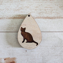 Load image into Gallery viewer, Cat Silhouette Studs &amp; Drops
