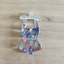 Load image into Gallery viewer, Patterned Acrylic Bikini &amp; Hanger Drops
