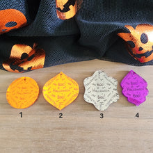 Load image into Gallery viewer, Halloween Words Mirror Acrylic Drops
