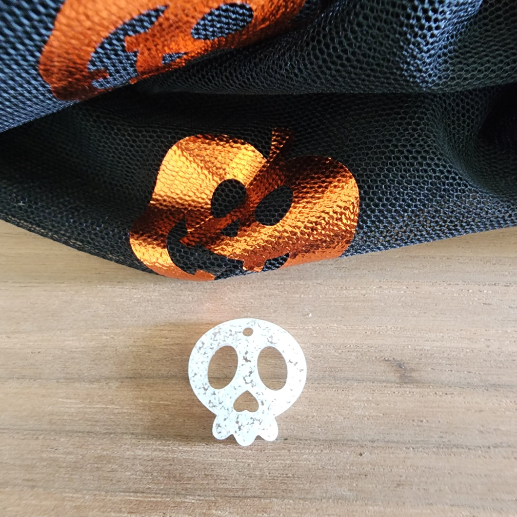 Halloween Acrylic Simple Skull Drop