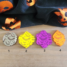 Load image into Gallery viewer, Halloween Bat Collage Mirror Acrylic Drops
