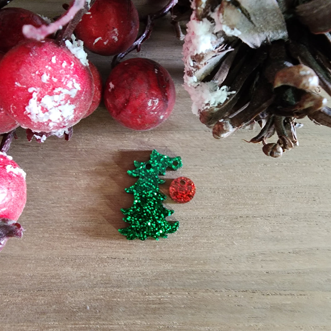 Christmas Acrylic Who Tree 2 Piece Drop