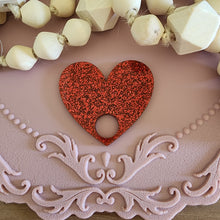 Load image into Gallery viewer, Heart Tumbler Topper
