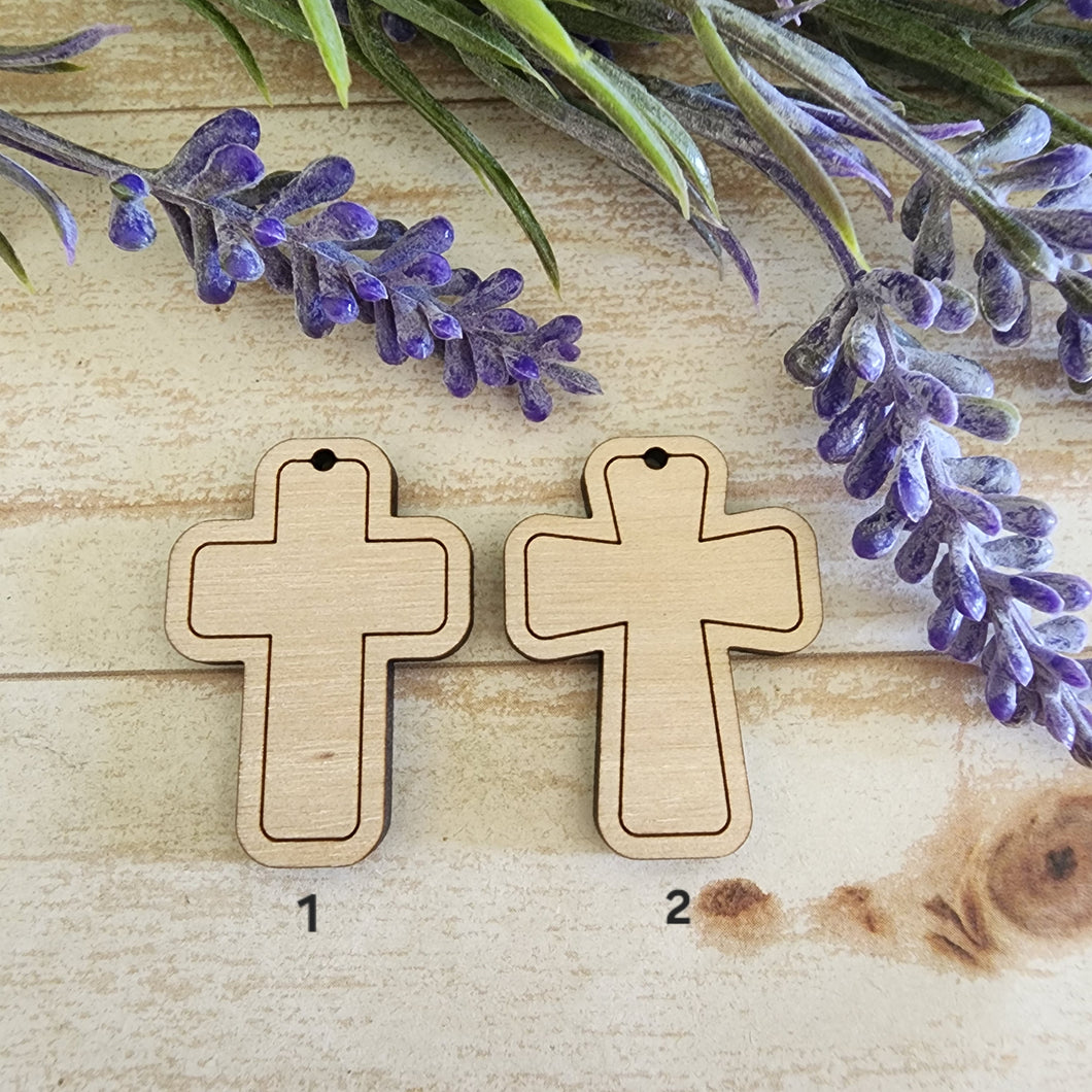 Bordered Cross Drops