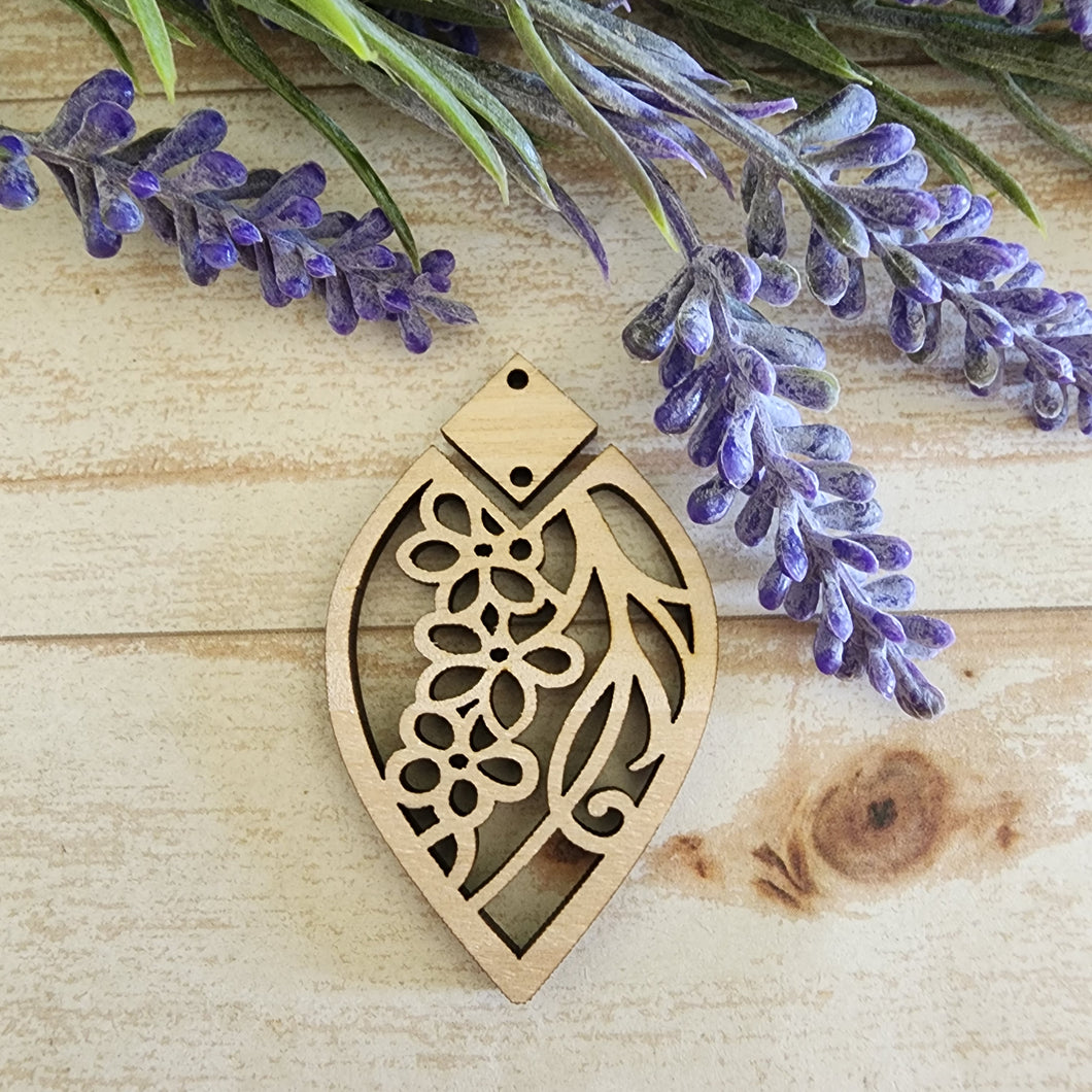 Geo 2 Piece Petal #4 Cutout Drop