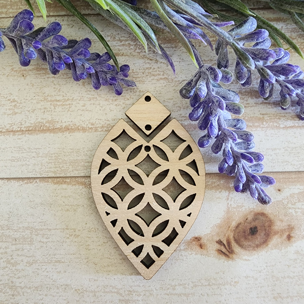 Geo 2 Piece Petal #1 Cutout Drop