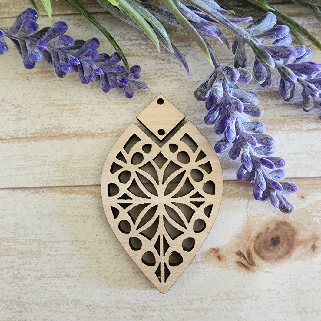 Geo 2 Piece Petal #5 Cutout Drop