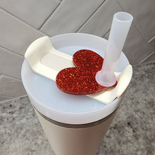 Load image into Gallery viewer, Heart Tumbler Topper
