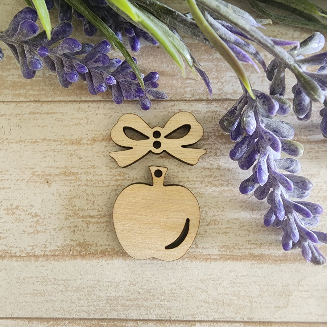 Simple Apple & Bow Drop