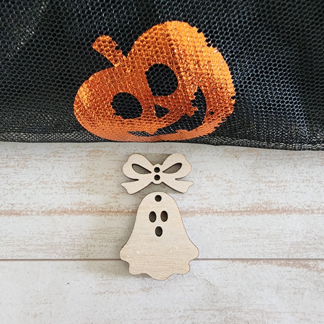 Halloween Ghost & Bow 2 Piece Drop