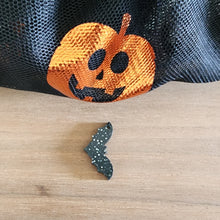 Load image into Gallery viewer, Halloween Acrylic Elongated Bat Drop
