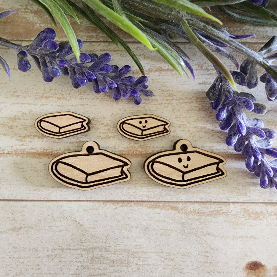 Cute Book Studs & Drops