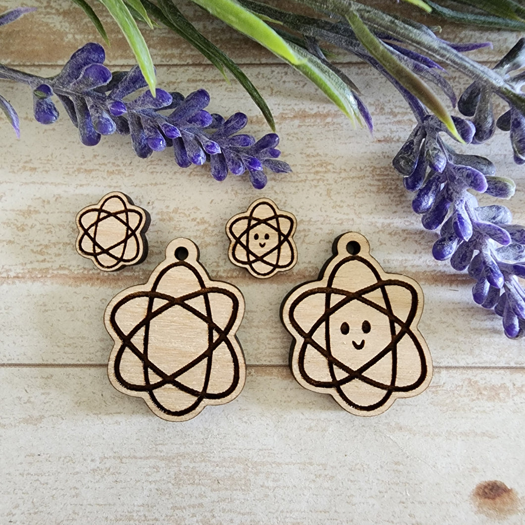 Cute Atom Studs & Drops