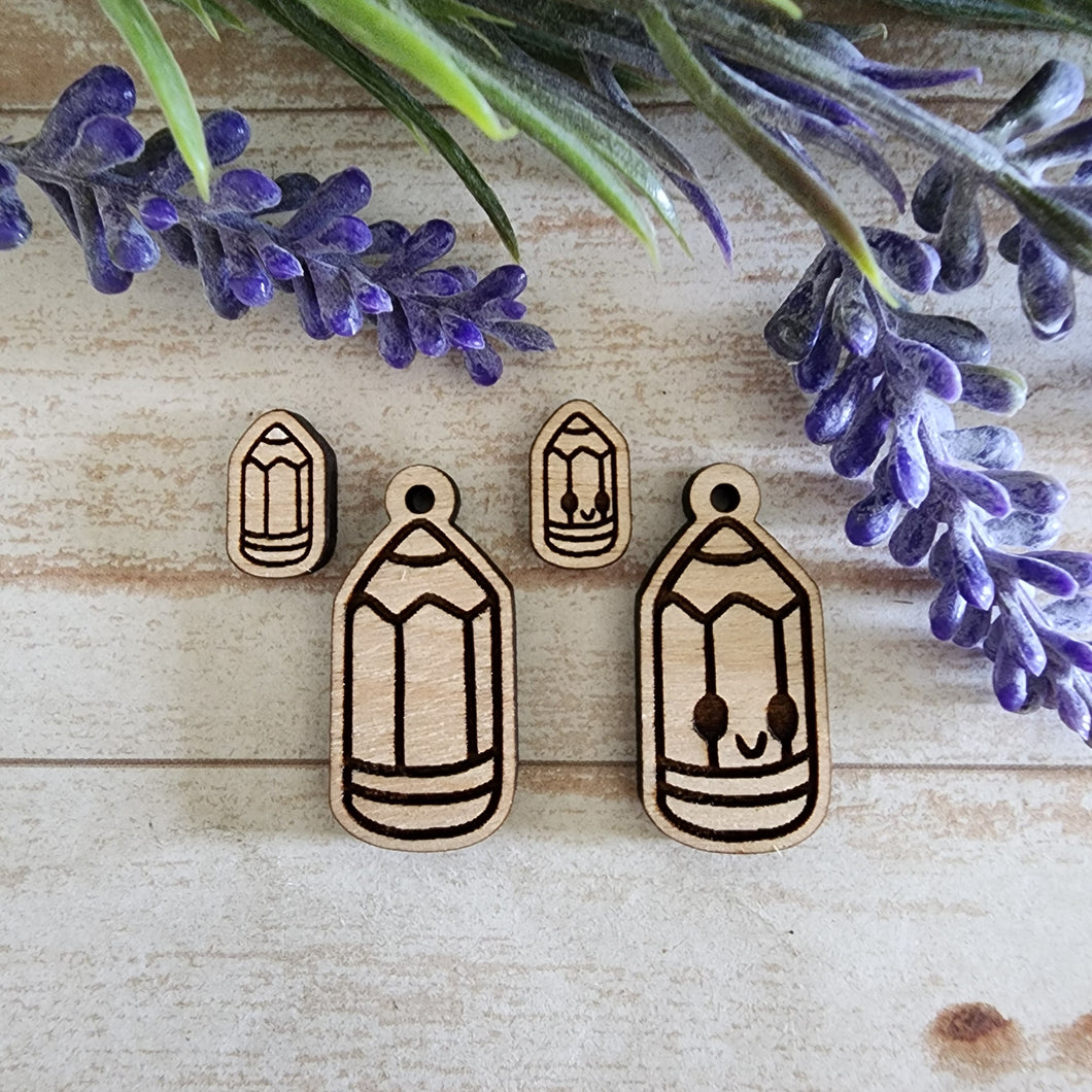 Cute Pencil Studs & Drops