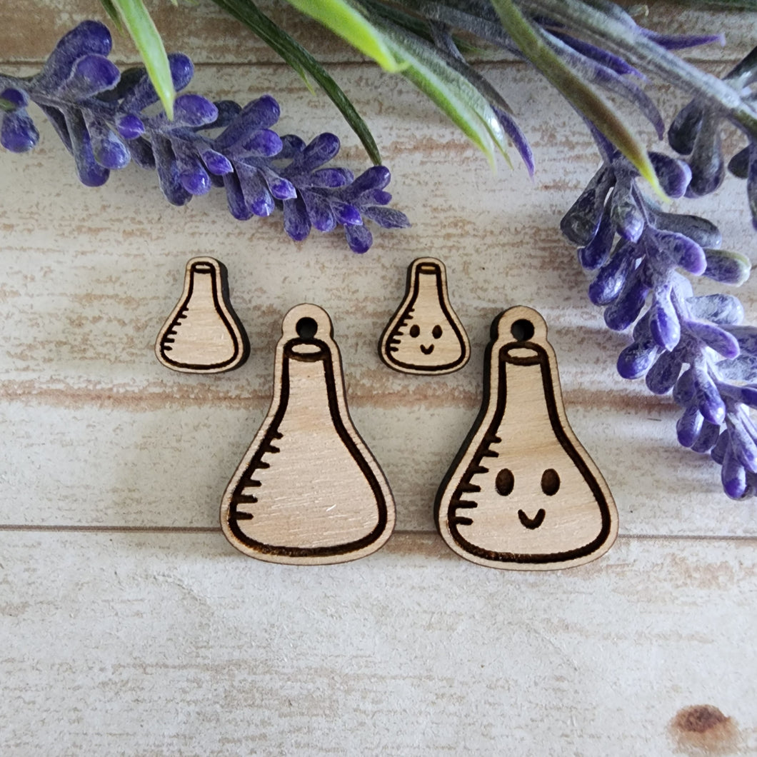 Cute Beaker Studs & Drops