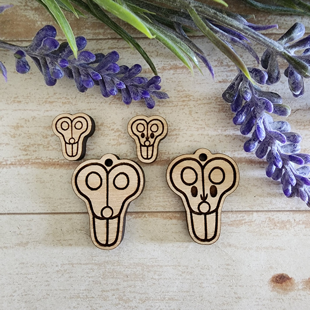 Cute Scissors Studs & Drops